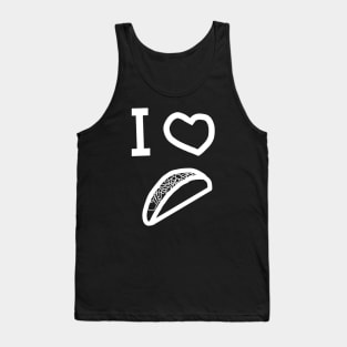 Whiteline I Heart Tacos Tank Top